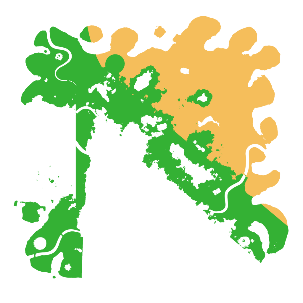 Biome Rust Map: Procedural Map, Size: 4250, Seed: 2404355