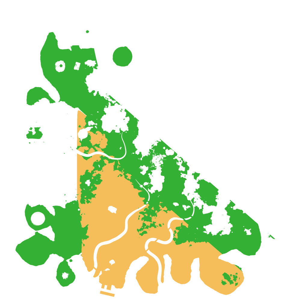 Biome Rust Map: Procedural Map, Size: 4250, Seed: 5613364