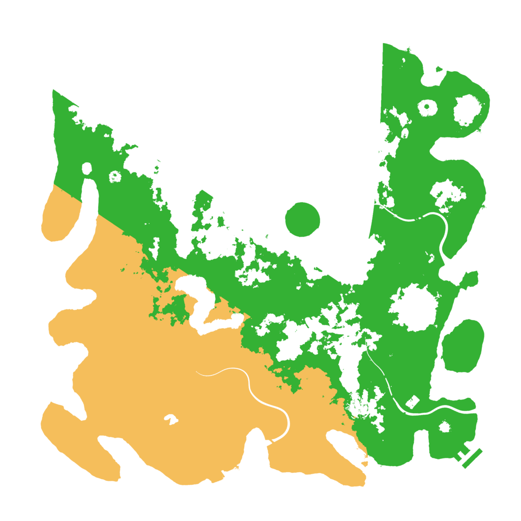 Biome Rust Map: Procedural Map, Size: 4250, Seed: 6416914