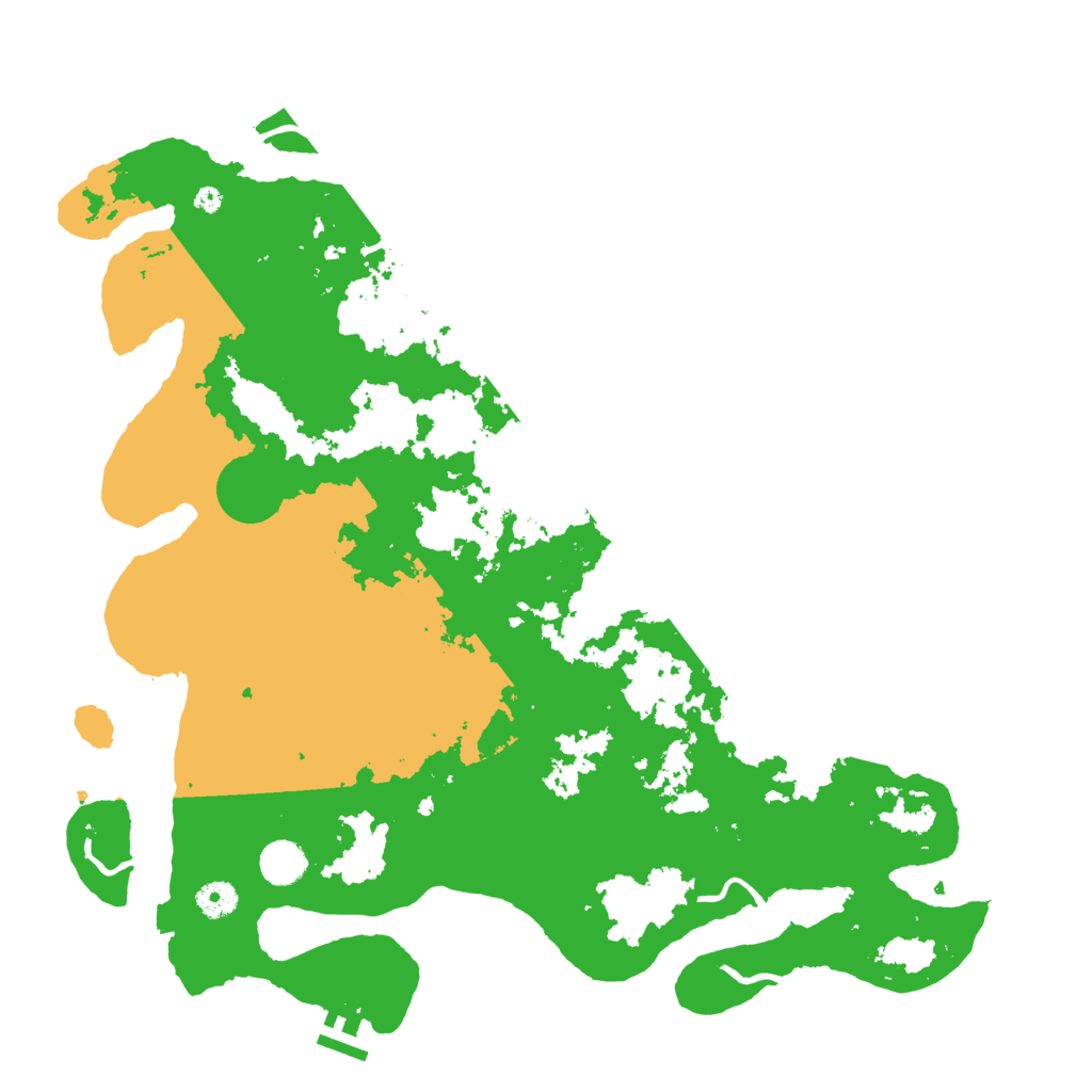 Biome Rust Map: Procedural Map, Size: 4250, Seed: 4330716