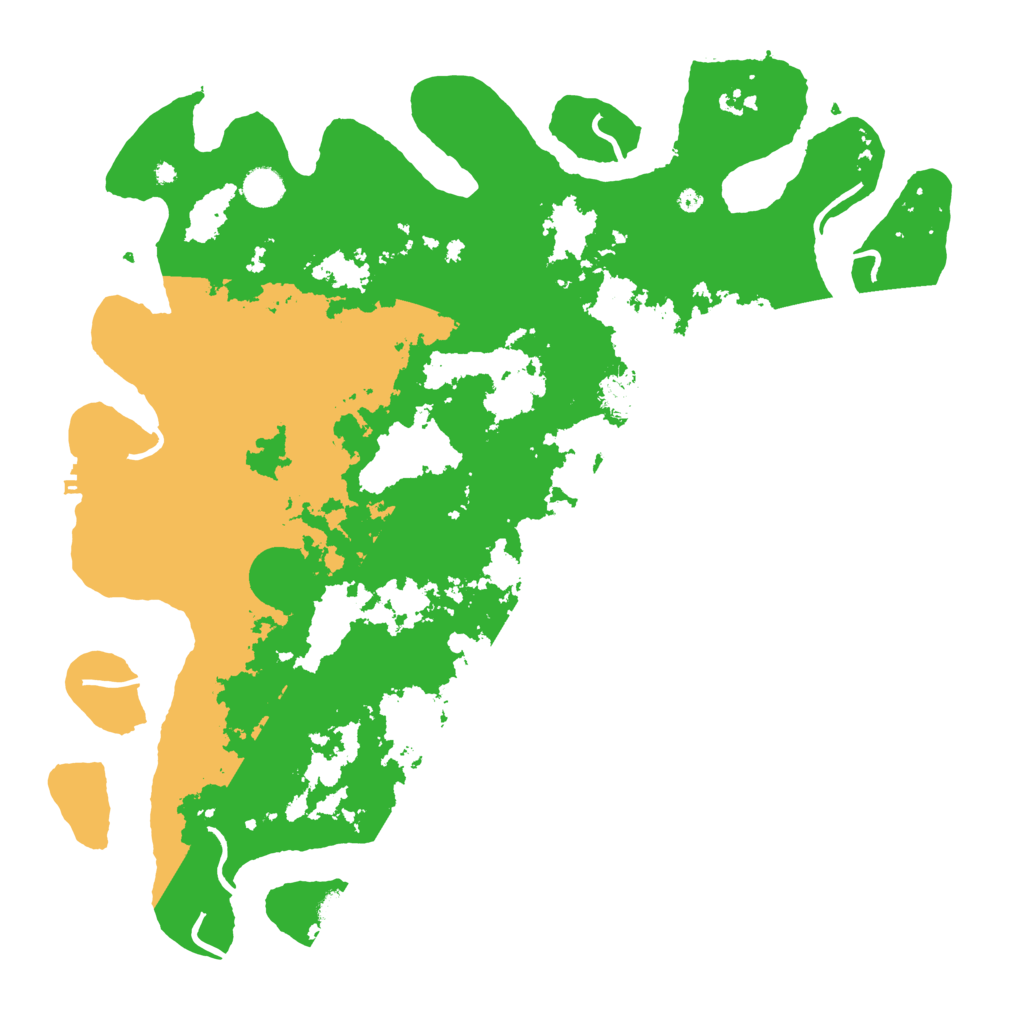 Biome Rust Map: Procedural Map, Size: 4500, Seed: 5379203