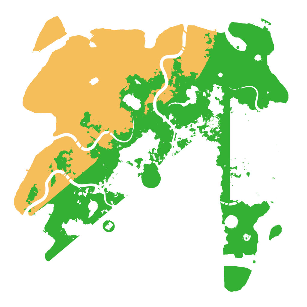 Biome Rust Map: Procedural Map, Size: 4250, Seed: 4148727