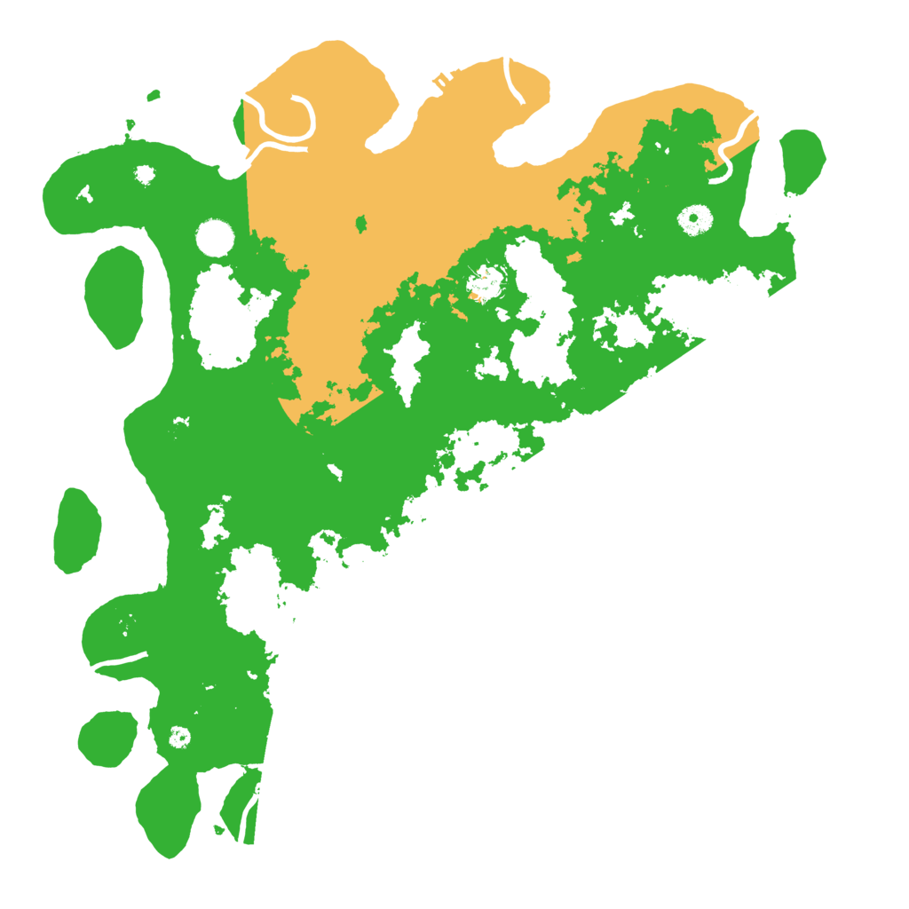 Biome Rust Map: Procedural Map, Size: 4250, Seed: 2924476