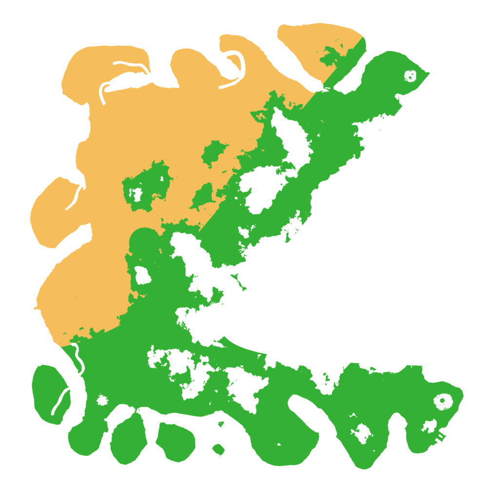 Biome Rust Map: Procedural Map, Size: 4250, Seed: 739804