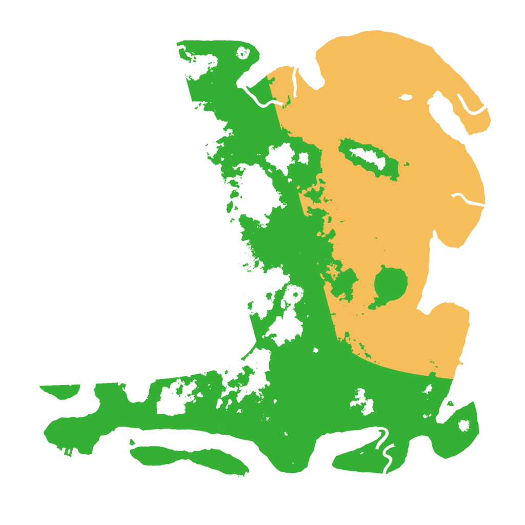 Biome Rust Map: Procedural Map, Size: 4250, Seed: 708730