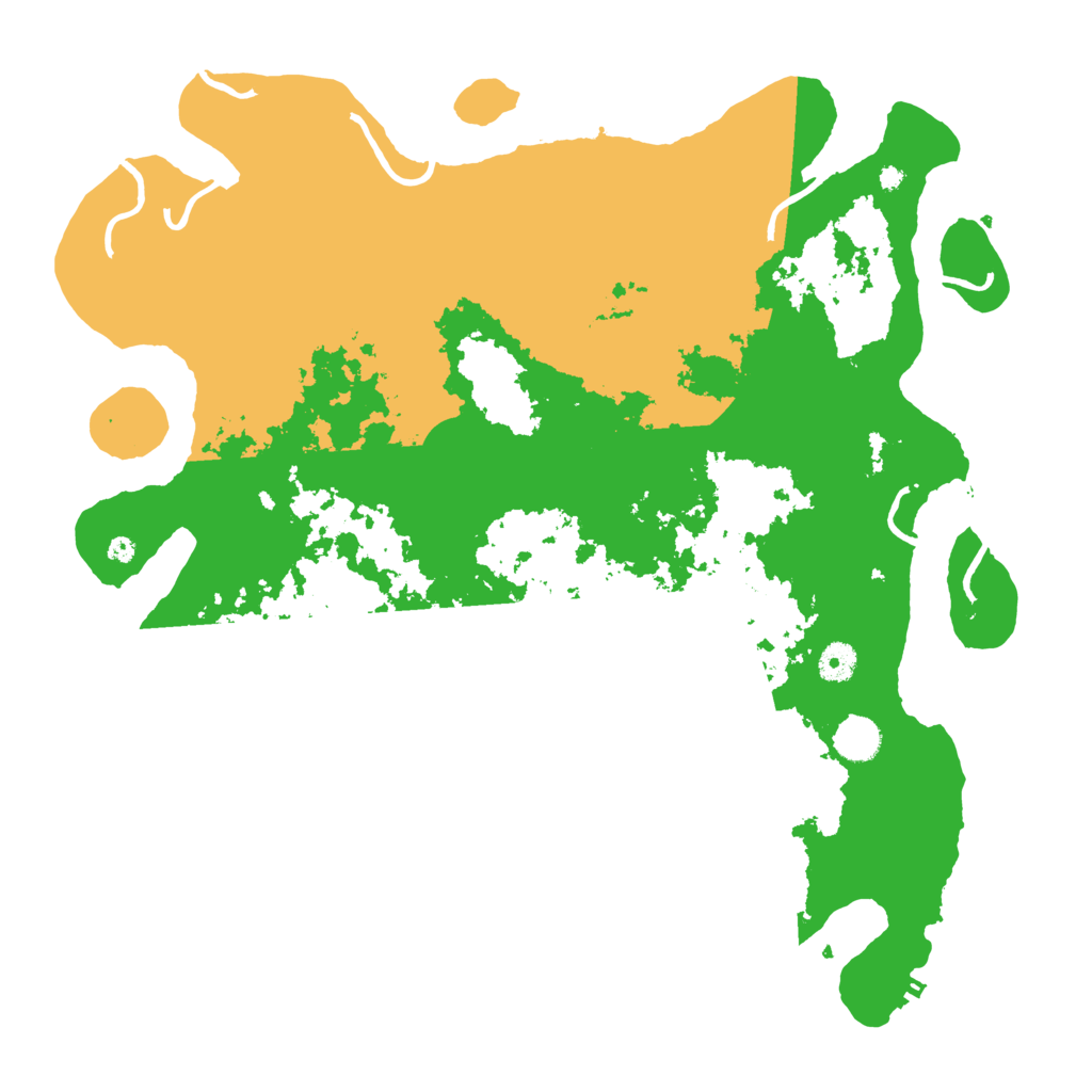 Biome Rust Map: Procedural Map, Size: 4250, Seed: 4073877