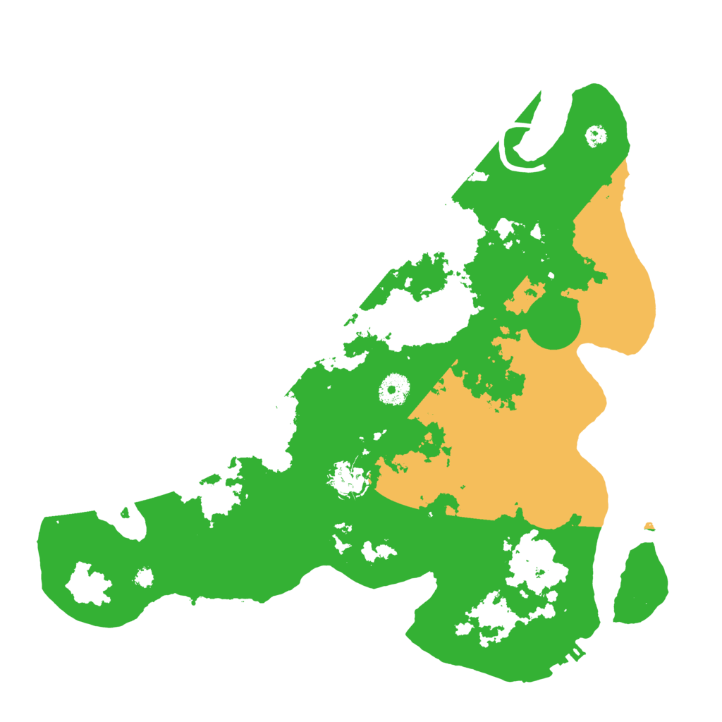 Biome Rust Map: Procedural Map, Size: 3500, Seed: 1169477348