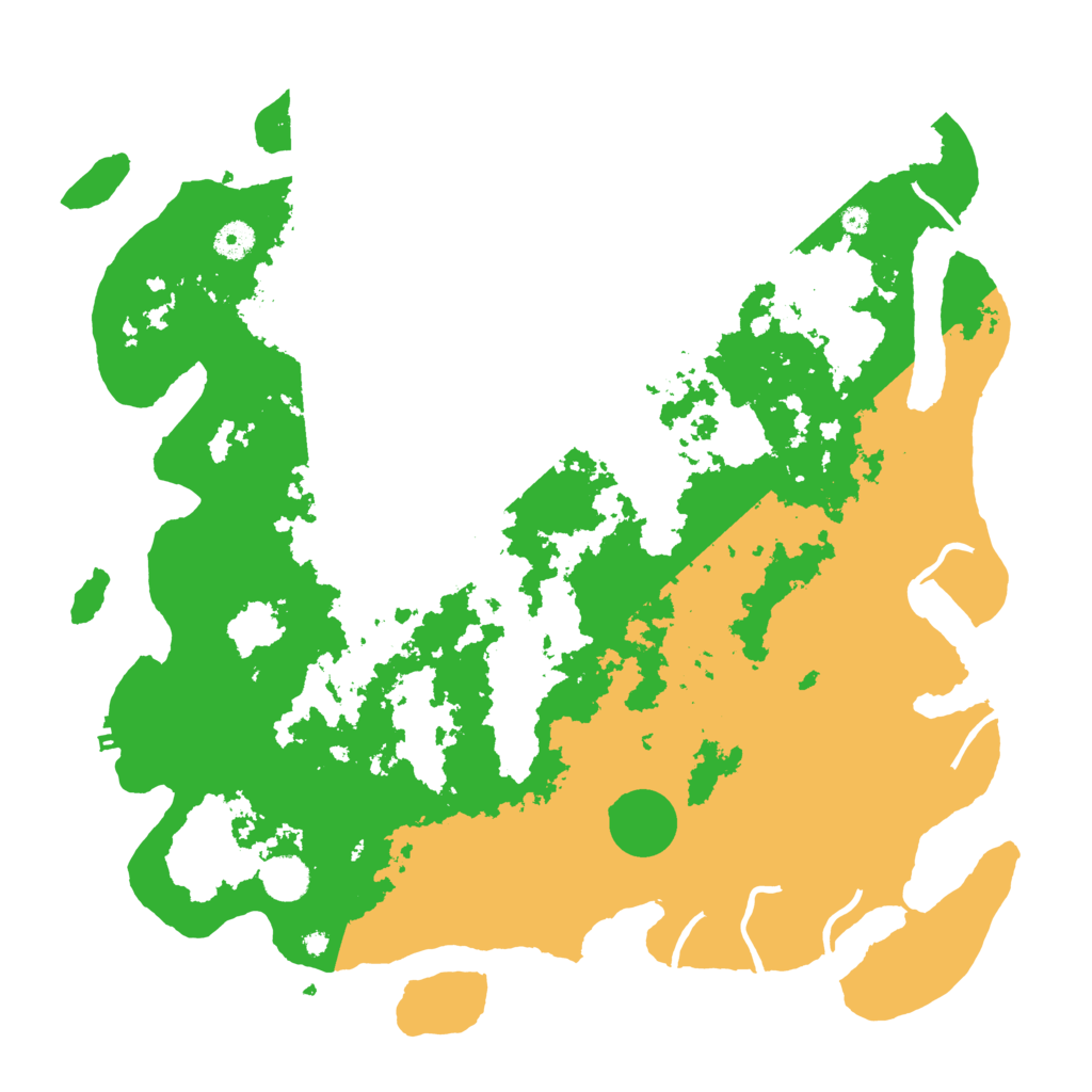 Biome Rust Map: Procedural Map, Size: 4250, Seed: 1217216