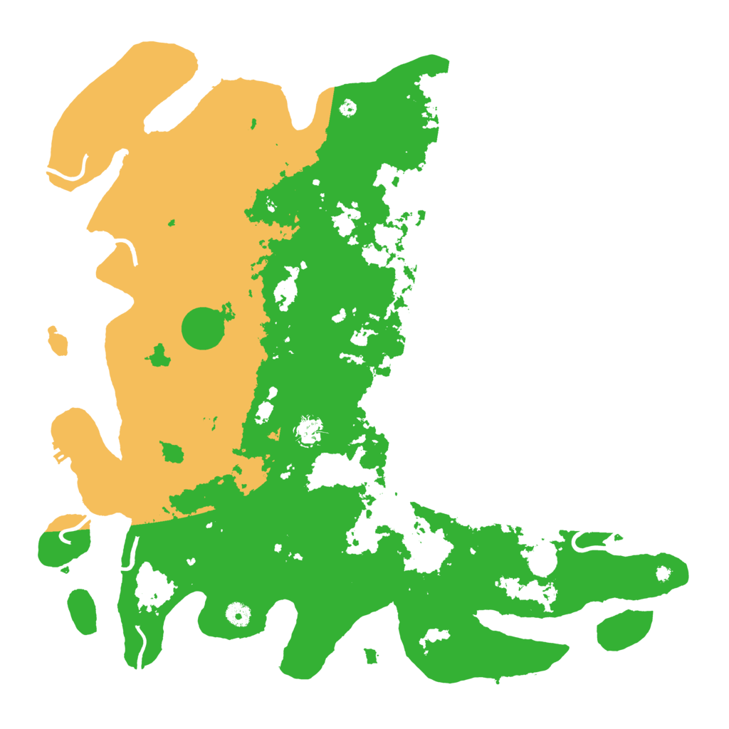 Biome Rust Map: Procedural Map, Size: 4500, Seed: 5355801