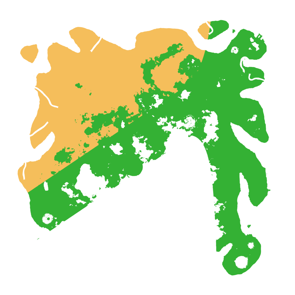 Biome Rust Map: Procedural Map, Size: 4250, Seed: 3418