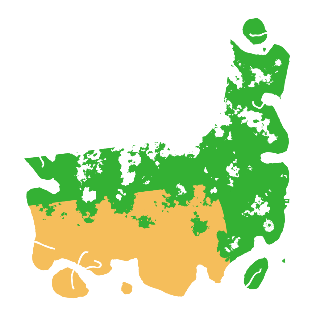 Biome Rust Map: Procedural Map, Size: 4250, Seed: 3149733