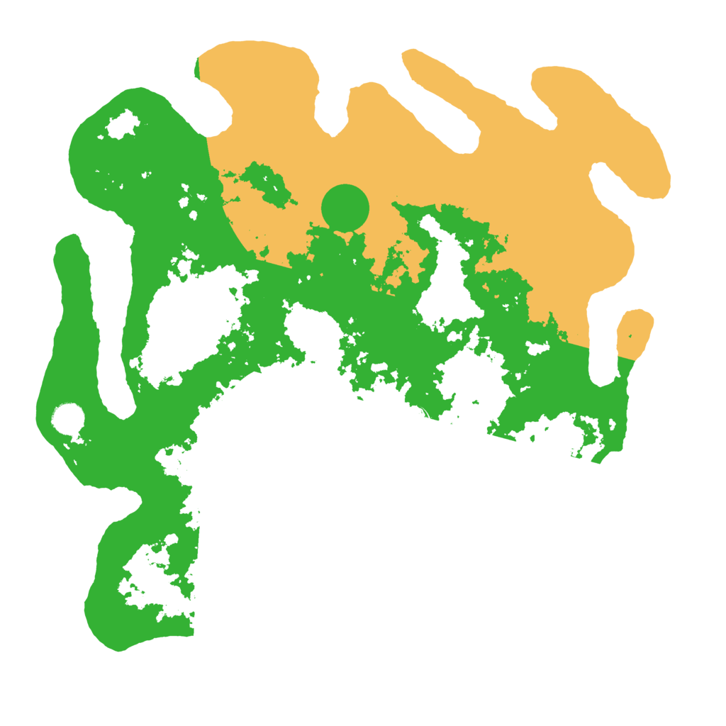 Biome Rust Map: Barren, Size: 4000, Seed: 80