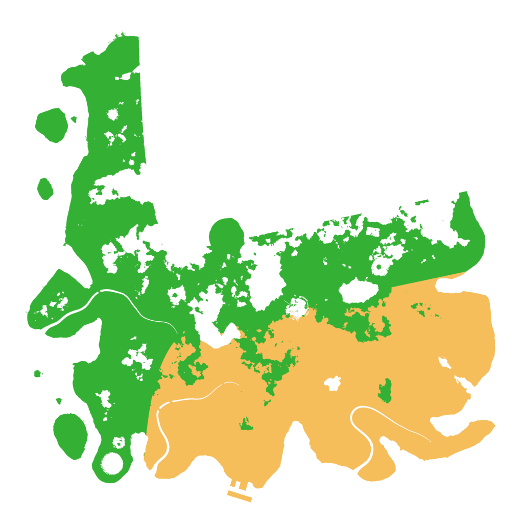 Biome Rust Map: Procedural Map, Size: 4250, Seed: 1946484