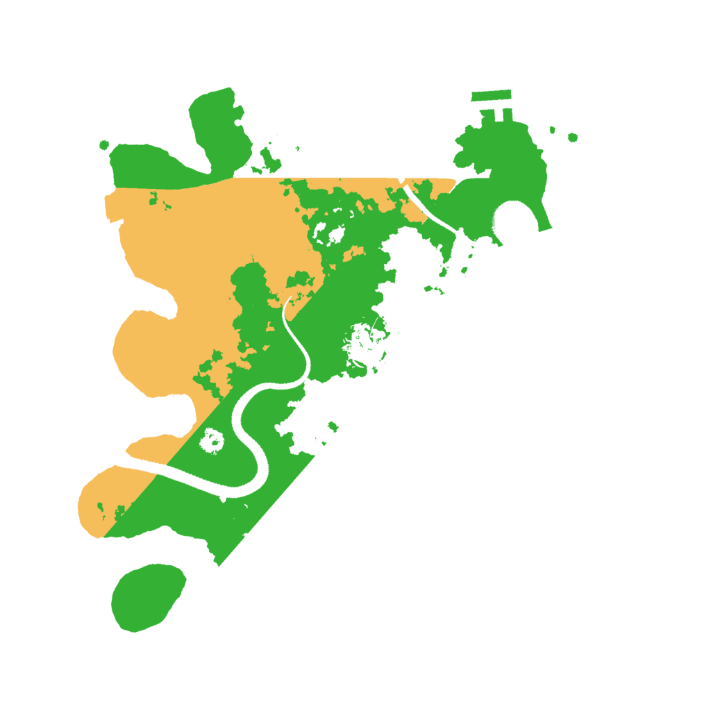 Biome Rust Map: Procedural Map, Size: 3000, Seed: 2012978842