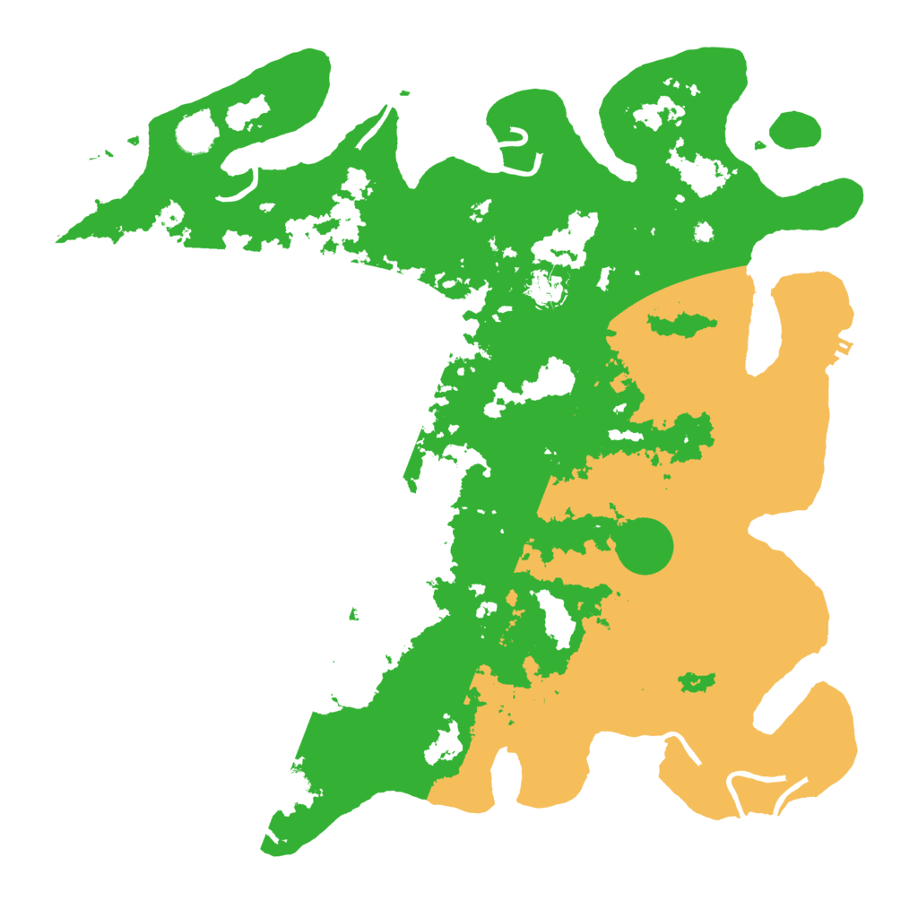 Biome Rust Map: Procedural Map, Size: 4250, Seed: 2469055