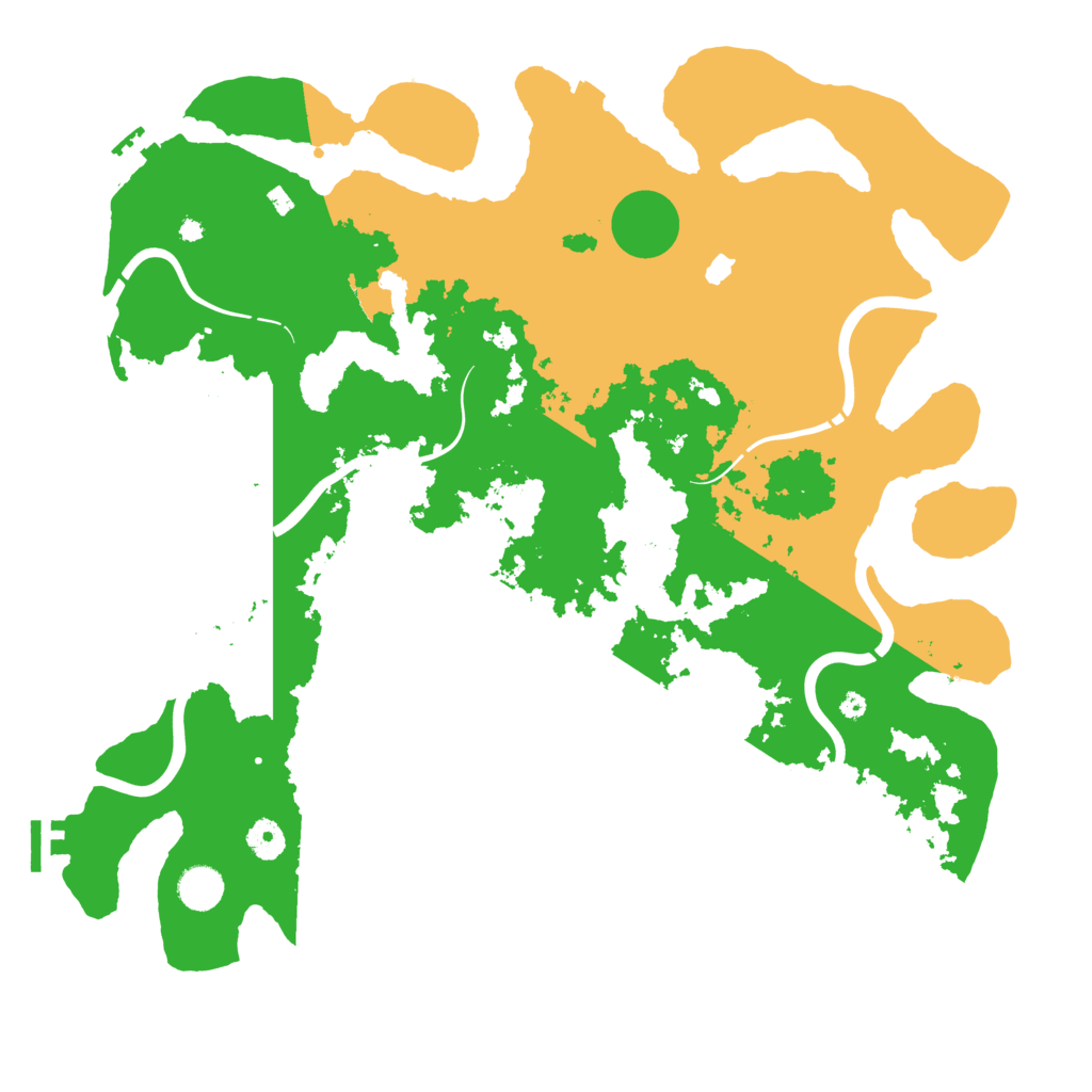 Biome Rust Map: Procedural Map, Size: 4250, Seed: 2784511