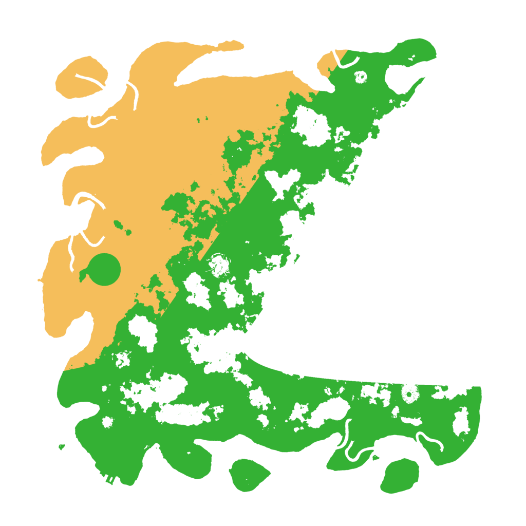 Biome Rust Map: Procedural Map, Size: 4250, Seed: 5781410