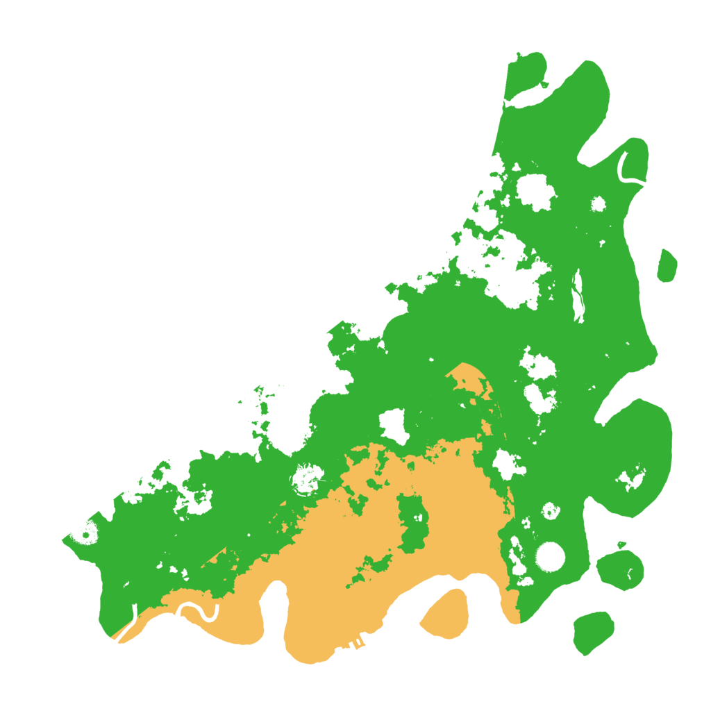 Biome Rust Map: Procedural Map, Size: 4250, Seed: 5341353