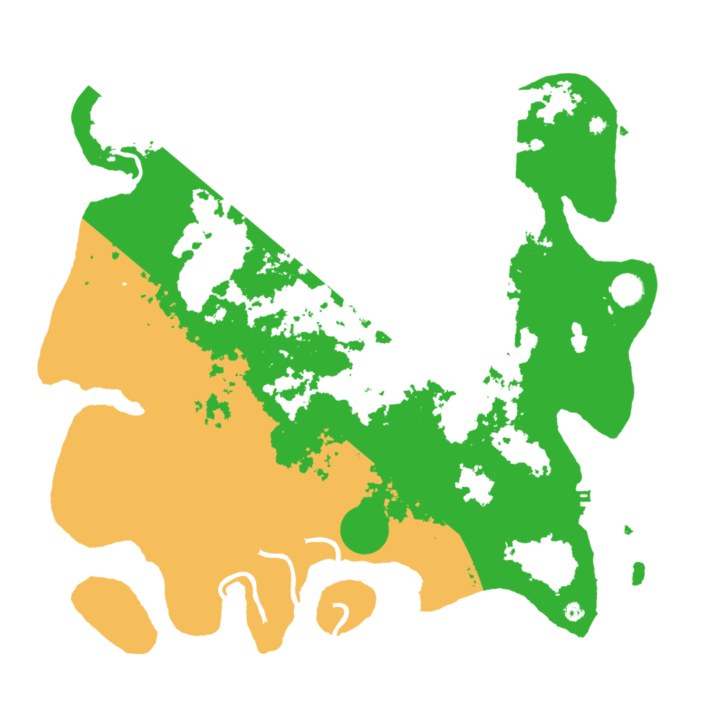 Biome Rust Map: Procedural Map, Size: 3850, Seed: 1257901113