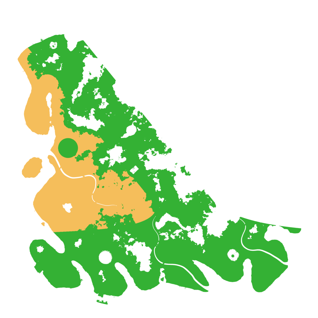 Biome Rust Map: Procedural Map, Size: 4250, Seed: 1024617