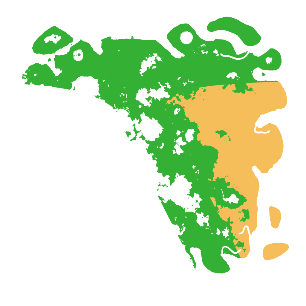 Biome Rust Map: Procedural Map, Size: 4250, Seed: 11342