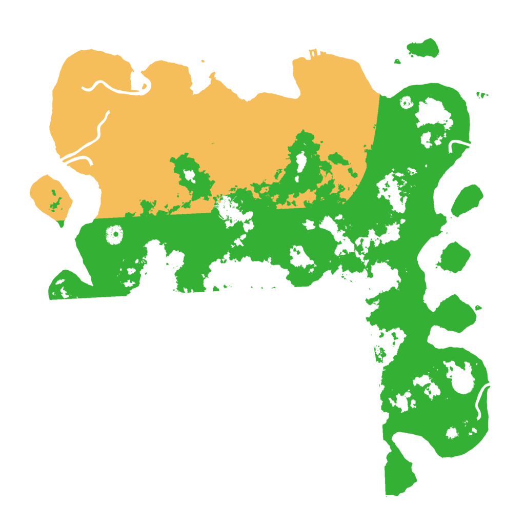 Biome Rust Map: Procedural Map, Size: 4250, Seed: 2409677