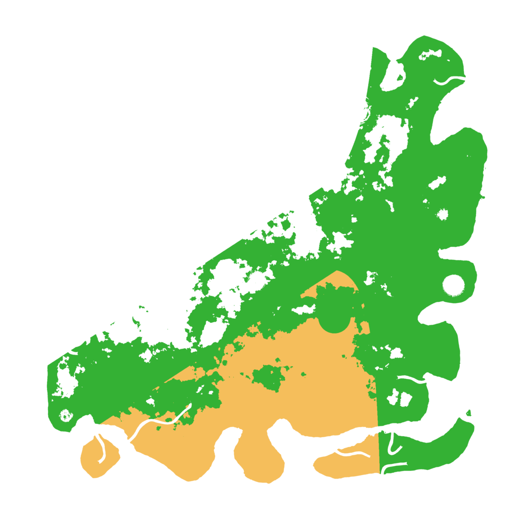 Biome Rust Map: Procedural Map, Size: 4250, Seed: 2949264
