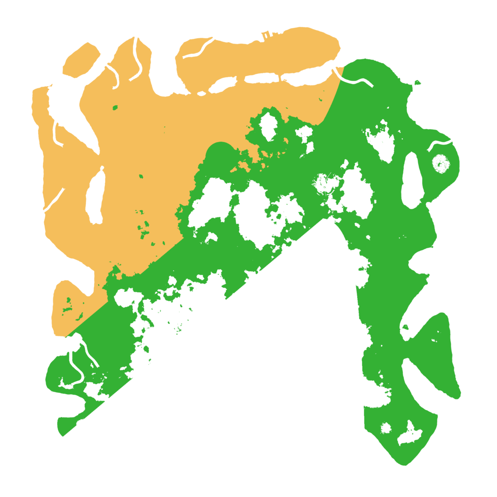 Biome Rust Map: Procedural Map, Size: 4250, Seed: 3201129