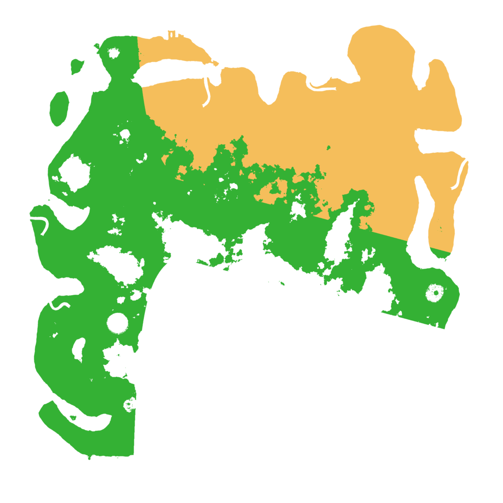 Biome Rust Map: Procedural Map, Size: 4250, Seed: 5590373