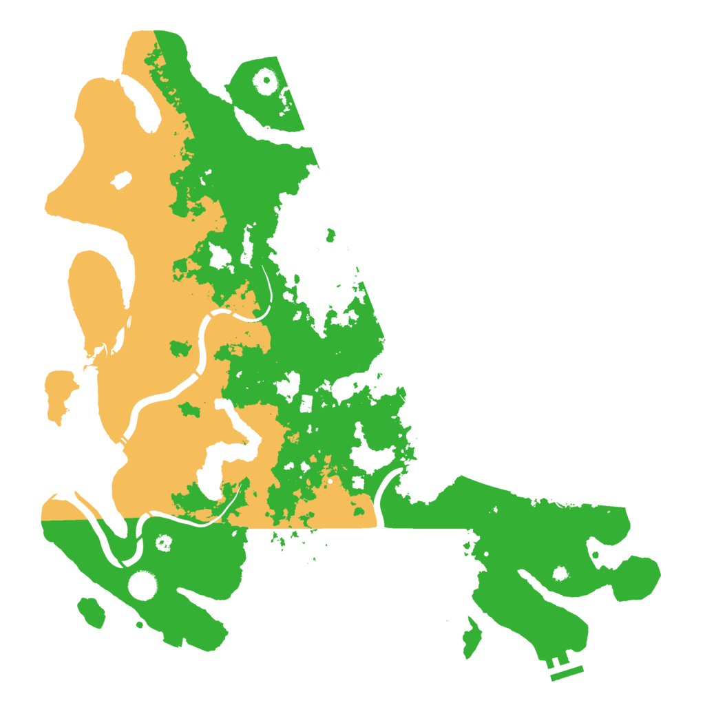 Biome Rust Map: Procedural Map, Size: 4250, Seed: 5498313