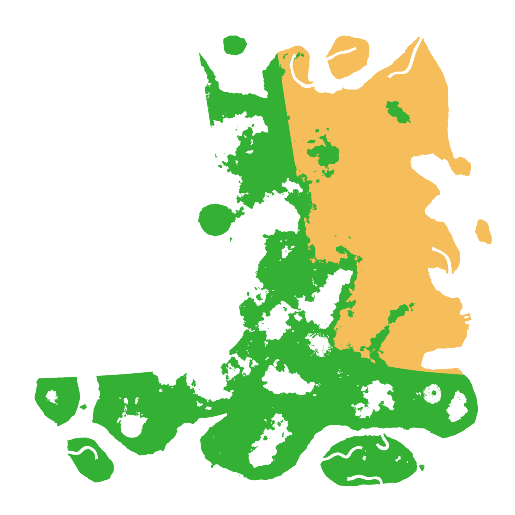 Biome Rust Map: Procedural Map, Size: 4250, Seed: 5804539
