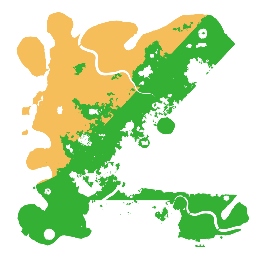 Biome Rust Map: Procedural Map, Size: 4250, Seed: 4885490