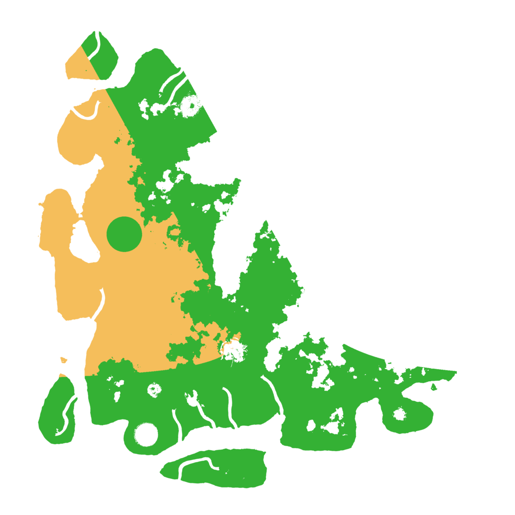 Biome Rust Map: Procedural Map, Size: 3850, Seed: 523721788