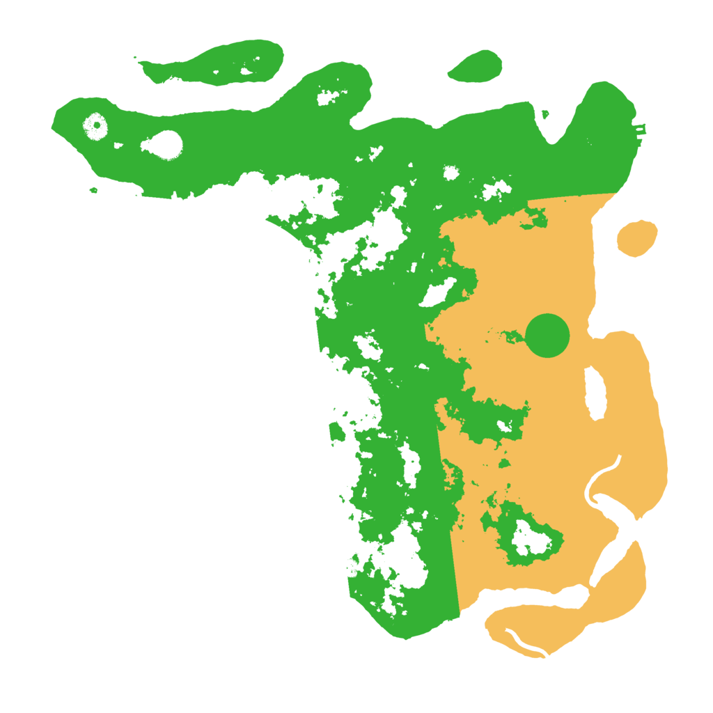 Biome Rust Map: Procedural Map, Size: 4250, Seed: 1233532