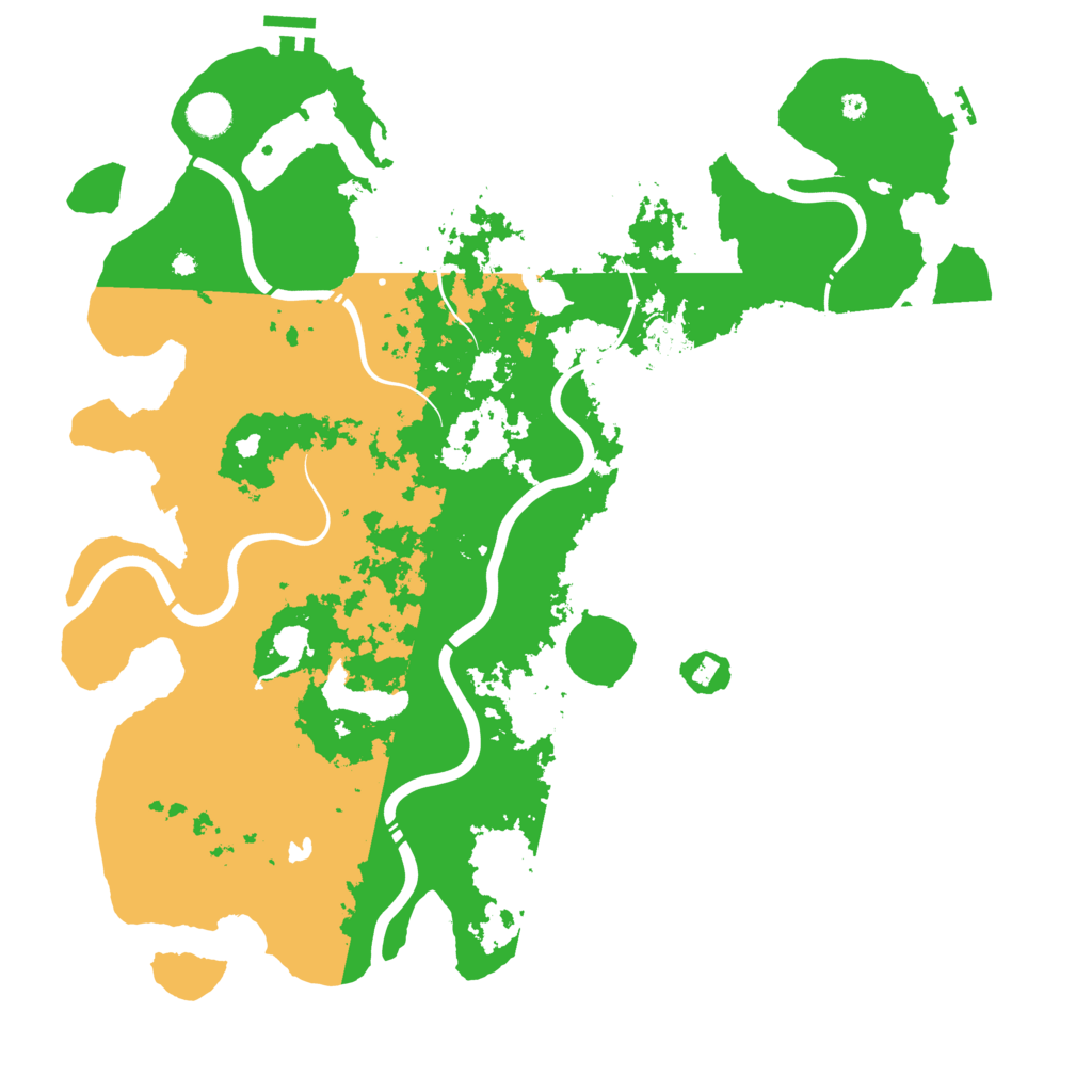 Biome Rust Map: Procedural Map, Size: 4250, Seed: 5736912