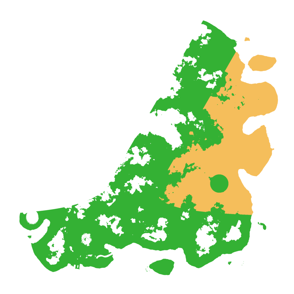 Biome Rust Map: Procedural Map, Size: 4250, Seed: 2252474