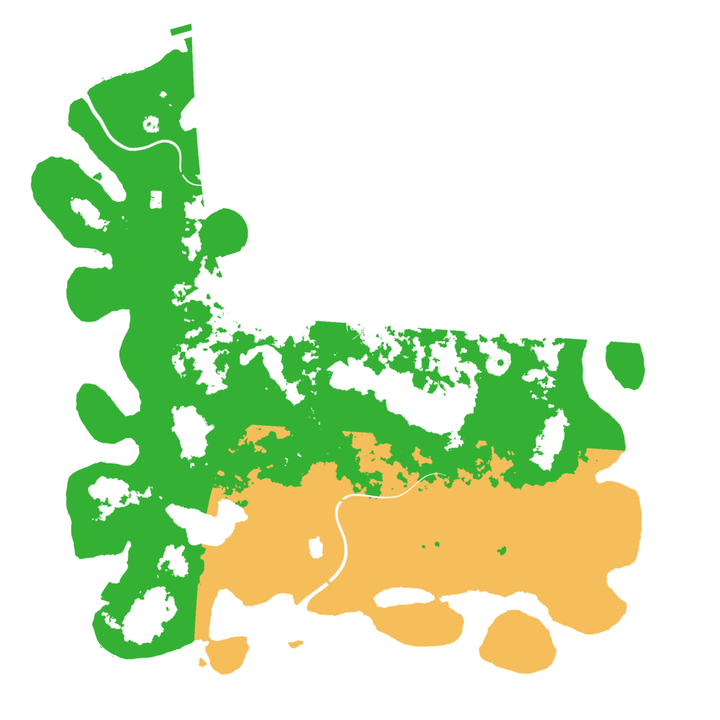 Biome Rust Map: Procedural Map, Size: 4300, Seed: 951951951