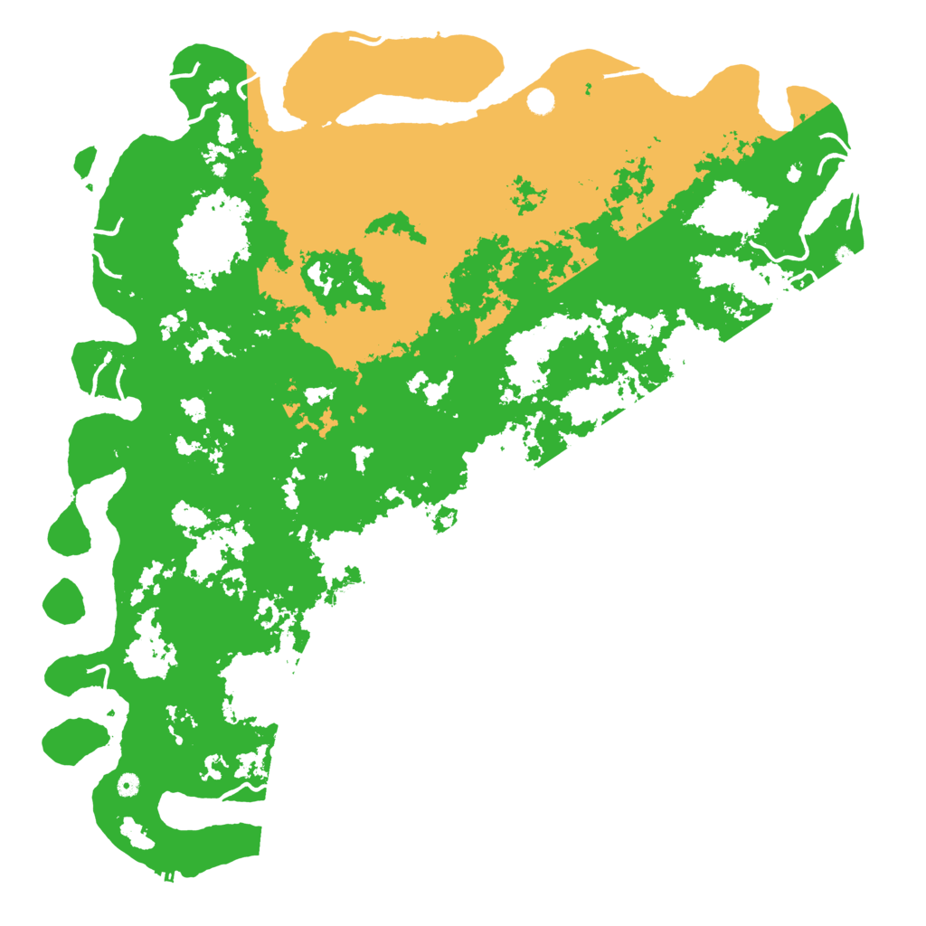 Biome Rust Map: Procedural Map, Size: 6000, Seed: 782801
