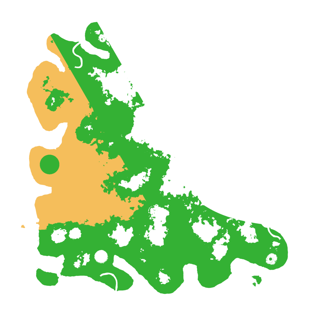 Biome Rust Map: Procedural Map, Size: 4250, Seed: 5341