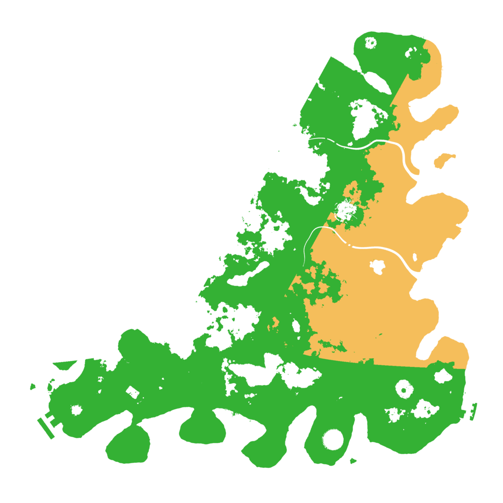 Biome Rust Map: Procedural Map, Size: 4250, Seed: 6119618