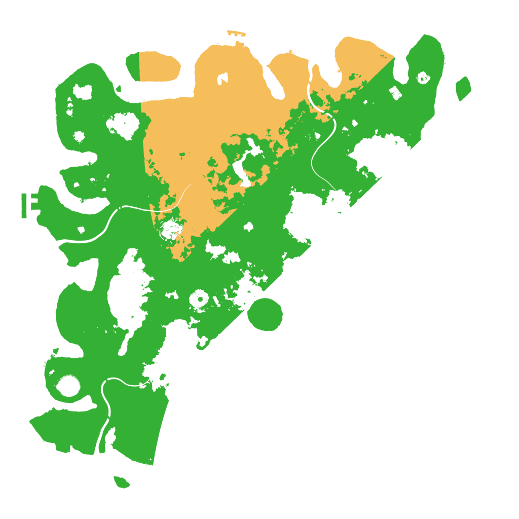 Biome Rust Map: Procedural Map, Size: 4250, Seed: 4753421