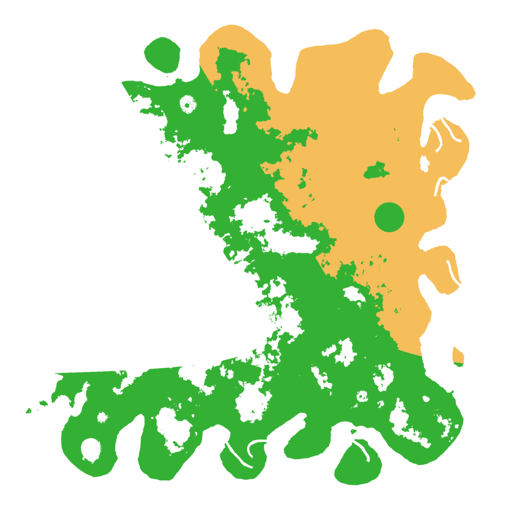 Biome Rust Map: Procedural Map, Size: 4500, Seed: 998429863