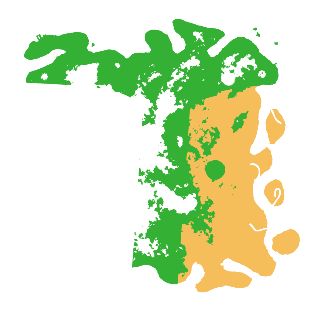 Biome Rust Map: Procedural Map, Size: 4250, Seed: 1337595