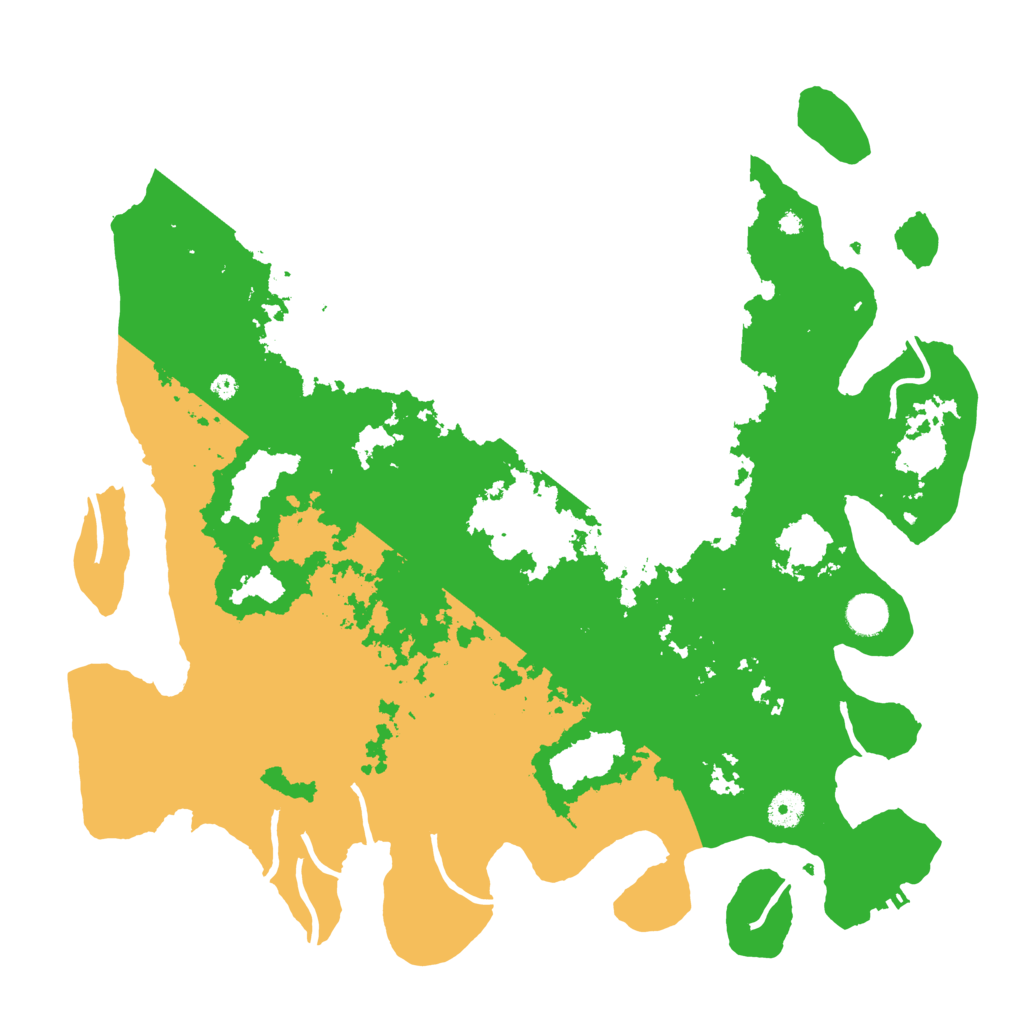 Biome Rust Map: Procedural Map, Size: 4250, Seed: 5437813