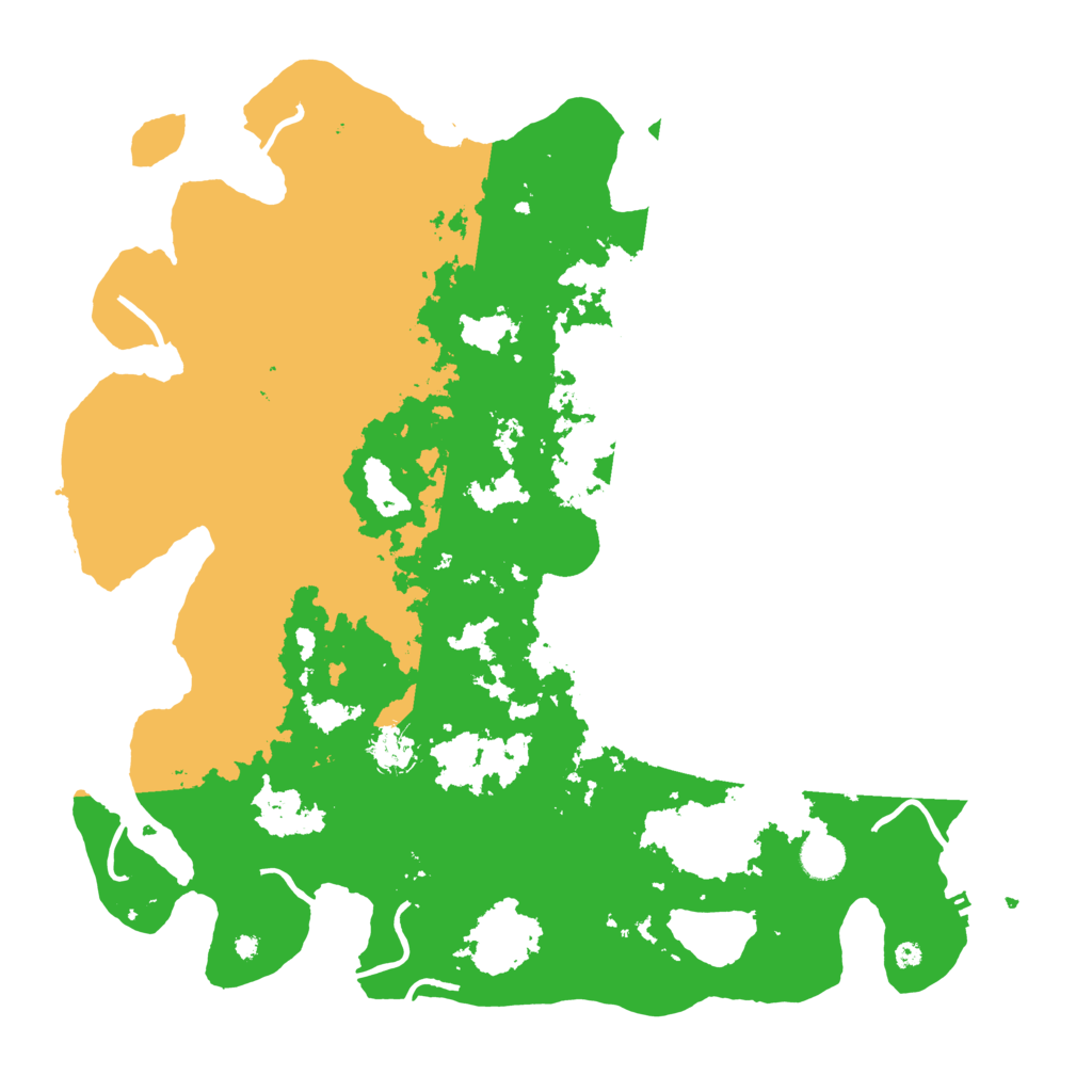 Biome Rust Map: Procedural Map, Size: 4250, Seed: 1361410