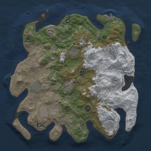 Thumbnail Rust Map: Procedural Map, Size: 3750, Seed: 1488319488, 20 Monuments