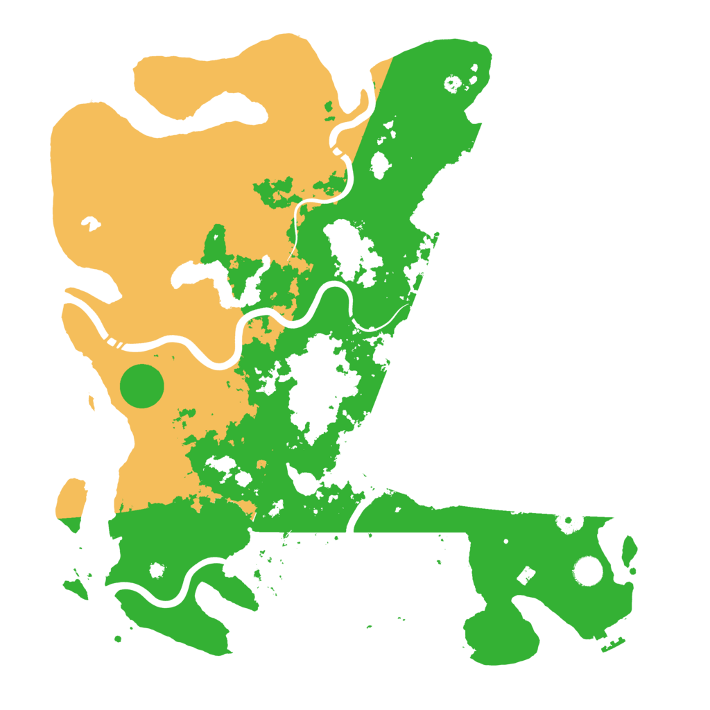 Biome Rust Map: Procedural Map, Size: 4250, Seed: 94873