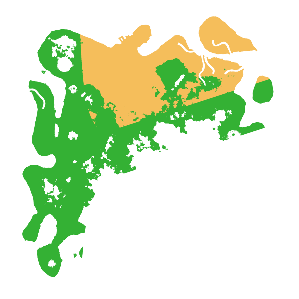 Biome Rust Map: Procedural Map, Size: 3800, Seed: 674808841