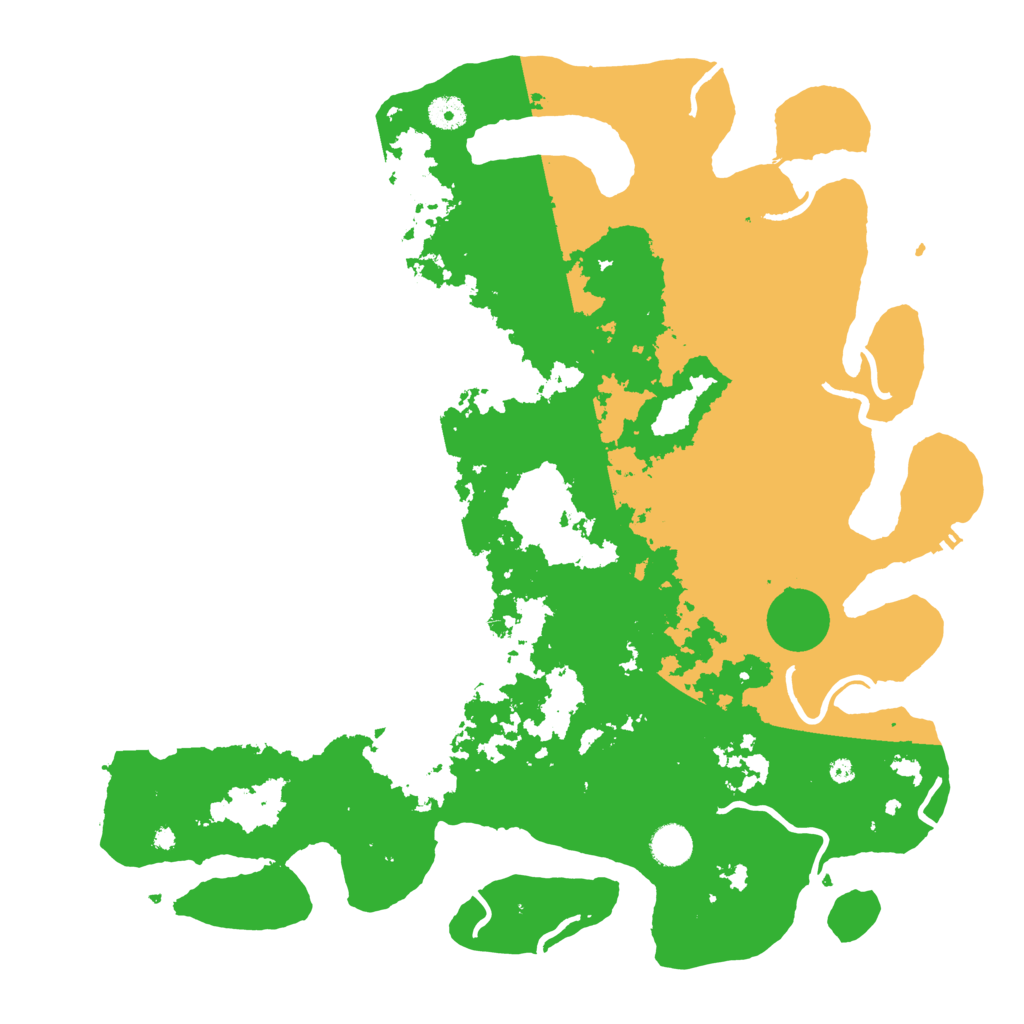 Biome Rust Map: Procedural Map, Size: 4300, Seed: 5647382
