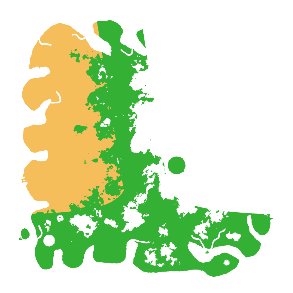 Biome Rust Map: Procedural Map, Size: 4500, Seed: 415620789